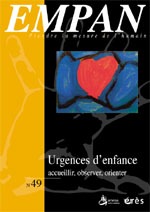 Image de Empan 49 - Urgences d'enfance