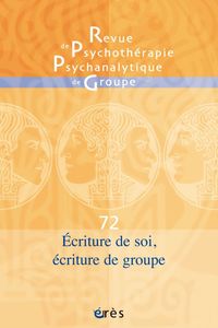 Image de RPPG 72 - Écritures de soi, écritures de groupe