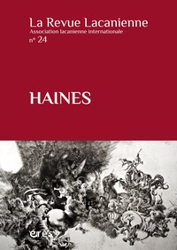 Image de La revue lacanienne 24 - Haines