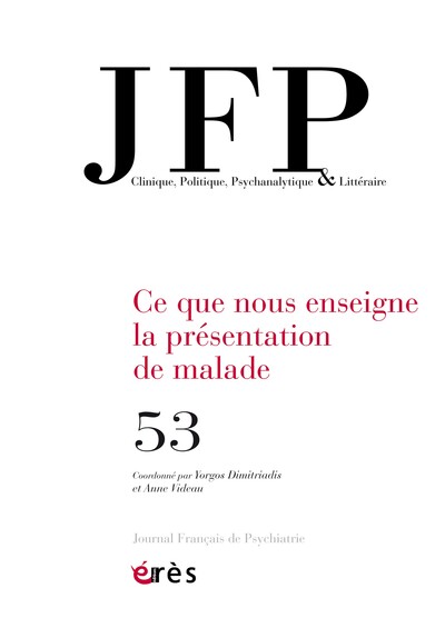 Picture of JFP 53 - Ce que nous enseigne la présentation de malade