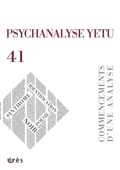 Image de Psychanalyse yetu 41 - Commencement d'une analyse