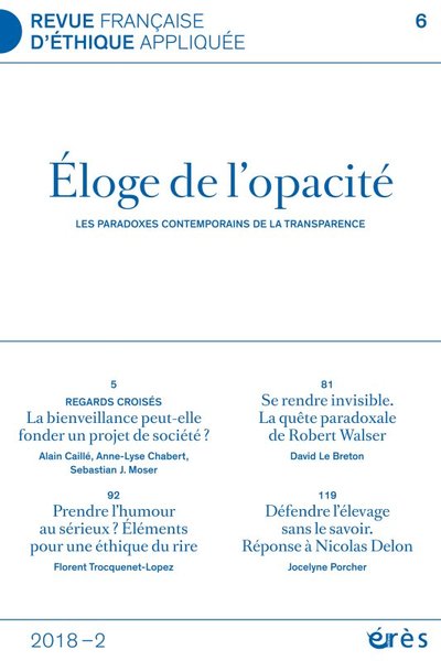 Image de RFEA 6 - Éloge de l'opacité