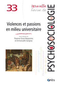 Image de NRP 33 - Violences et passions en milieu universitaire