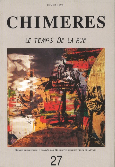 Image de Chimères 27 - Le temps de la rue