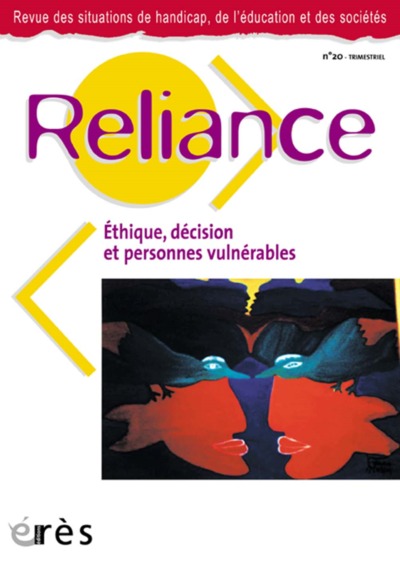 Picture of Reliance 20 - Éthique, décision et personnes vulnérables