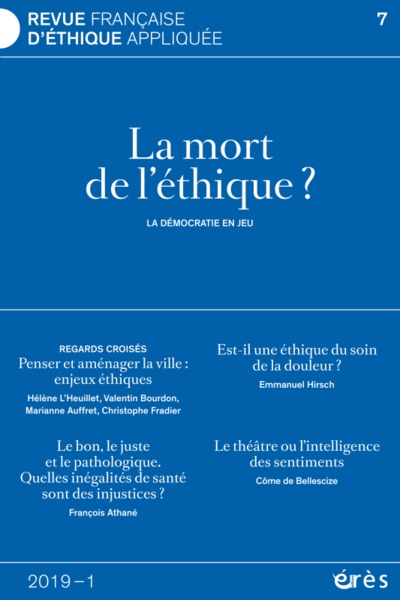 Image de RFEA 7- La mort de l'éthique ? La démocratie en jeu