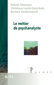 Image de Le métier de psychanalyste