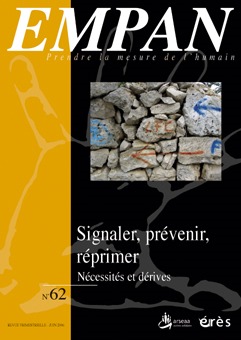 Picture of Empan 62 - Signaler, prévenir, réprimer, nécéssités et dérives