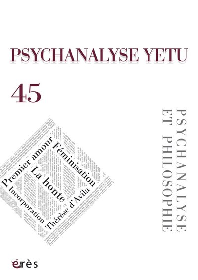 Image de Psychanalyse yetu 45 - philosophie et anti-philosophie