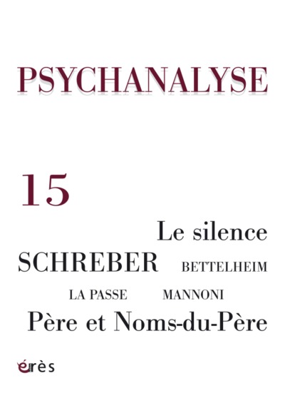 Image de psychanalyse 15 - le silence