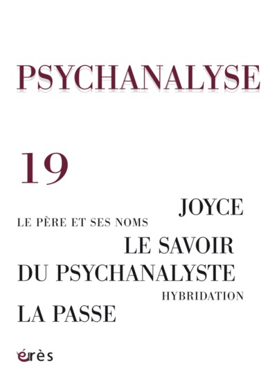 Image de psychanalyse 19 - joyce, le pere et ses noms