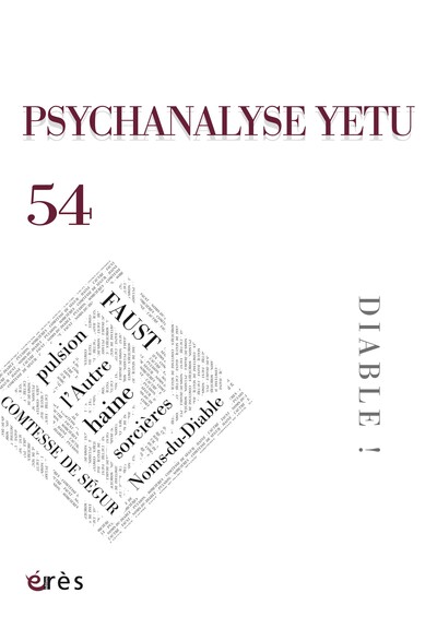 Picture of Psychanalyse Yetu 54 - Diable !
