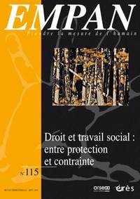 Image de Empan 115 - Droit et travail social : entre protection et contrainte