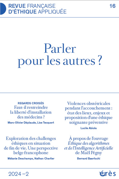 Image de RFEA 16 - Parler pour les autres ?