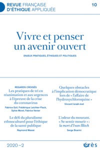 Image de RFEA 10 - Vivre et penser un avenir ouvert