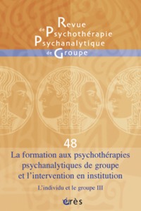 Image de RPPG 48 - Formation aux psychothérapies psychanalytiques de groupe