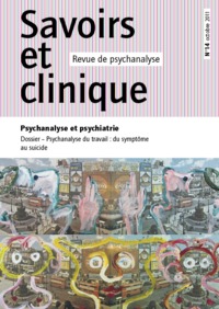 Image de Savoirs et clinique 14 - Psychanalyse et psychatrie