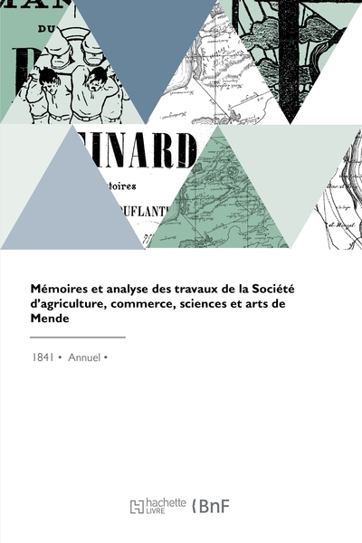 Picture of Mémoires et analyse des travaux de la Société d'agriculture, commerce, sciences et arts de Mende