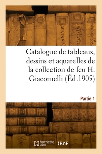 Picture of Catalogue de tableaux, dessins et aquarelles, bronzes de Barye, Mêne et Cain, meubles