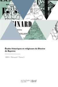 Picture of Études historiques et religieuses du Diocèse de Bayonne