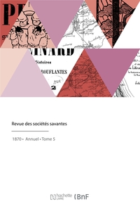 Picture of Revue des sociétés savantes