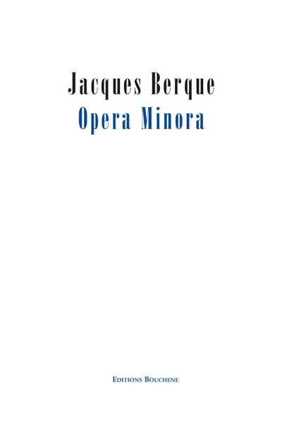 Image de Opera Minora. 3 volumes