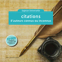 Image de Citations d'auteurs connus ou inconnus