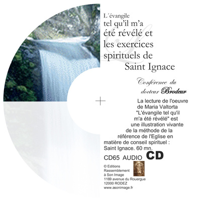 Image de L'évangile tel...et les exercices spirituels de St ignace - CD enseignement audio - CD65