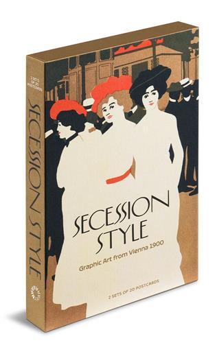 Picture of Secession Style: Graphic Art from Vienna 1900 (2 Sets of 20 Postcards) /anglais