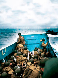 Picture of Poster Omaha Beach (Lot)