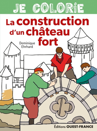 Image de Je colorie la construction d'un chateau fort