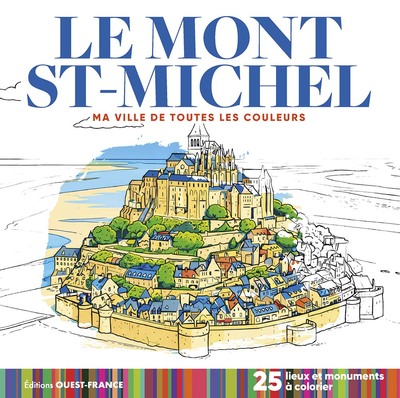 Picture of Le Mont Saint-Michel - Ma ville de toutes les couleurs