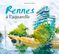 Image de Rennes à l'aquarelle