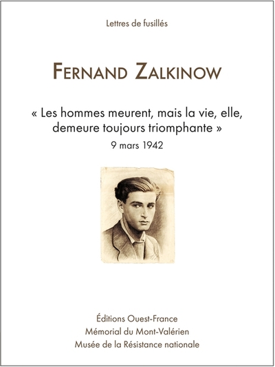 Picture of Lettres de fusillés : Fernand Zalkinow