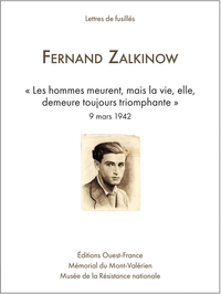 Image de Lettres de fusillés : Fernand Zalkinow