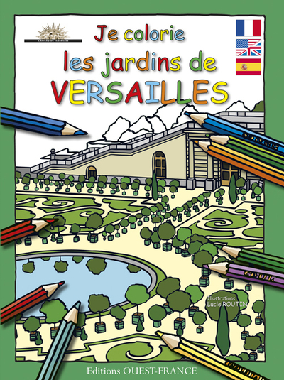 Picture of Je colorie les jardins de Versailles