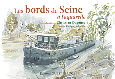 Image de Les bords de Seine à l'aquarelle