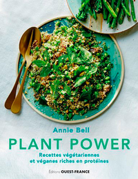 Image de Plant power, recettes végétariennes et véganes riches en protéines