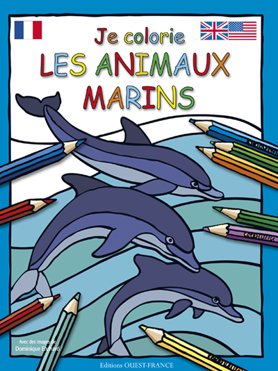 Image de Je colorie les animaux marins