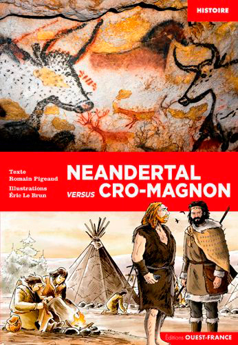 Image de Néandertal versus Cro-Magnon