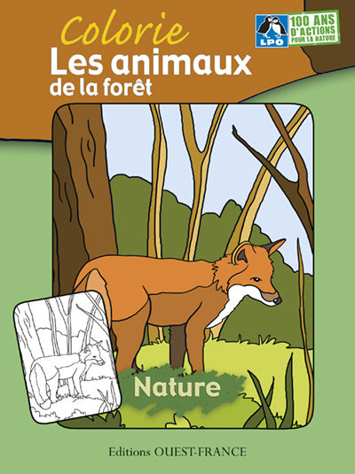 Image de Colorie les animaux de la forêt