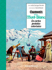 Image de Chamonix et le Mont-Blanc en cartes postales colorisées