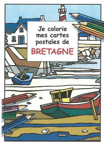 Picture of Je colorie mes cartes postales de Bretagne