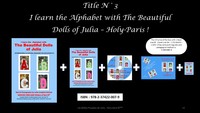 Picture of BOX N°3 I LEARN THE ALPHABET WITH THE BEAUTIFUL DOLLS OF JULIA