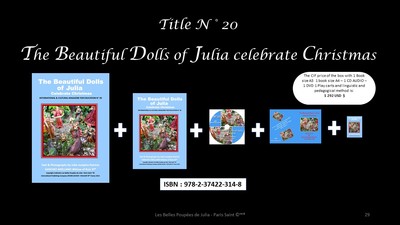 Image de BOX N°20 THE BEAUTIFUL DOLLS OF JULIA CELEBRATE CHRISTMAS