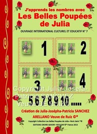 Image de Libro N°7 J'Apprends les nombres avec Les Belles Poupées de Julia