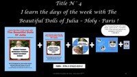 Picture of BOX N°4 I LEARN THE DAYS OF THE WEEK WITH THE BEAUTIFUL DOLLS OF JULIA