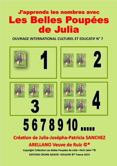 Picture of COFFRET N°7 J'APPRENDS LES NOMBRES AVEC LES BELLES POUPEES DE JULIA
