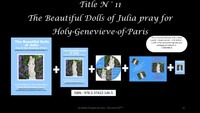Image de BOX N°11 THE BEAUTFUL DOLLS OF JULIA PRAY TO SAINTE GENEVIEVE OF PARIS