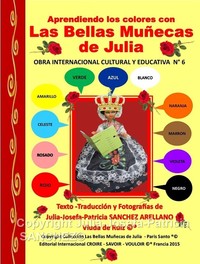Image de Libro N° 6 Aprendiendo los colores con Las Bellas Muñecas de Julia